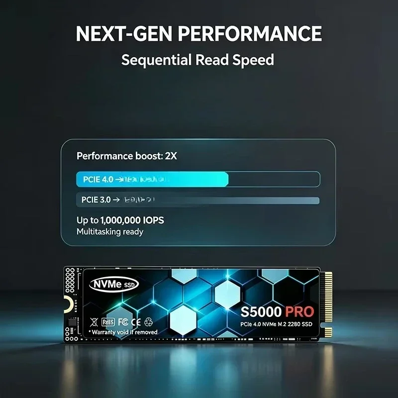 S5000 PRO M.2 PCIe 4.0 NVMe SS - огляд і ціна M.2 Nvme 4Tb Pcie 4.0 Ssd