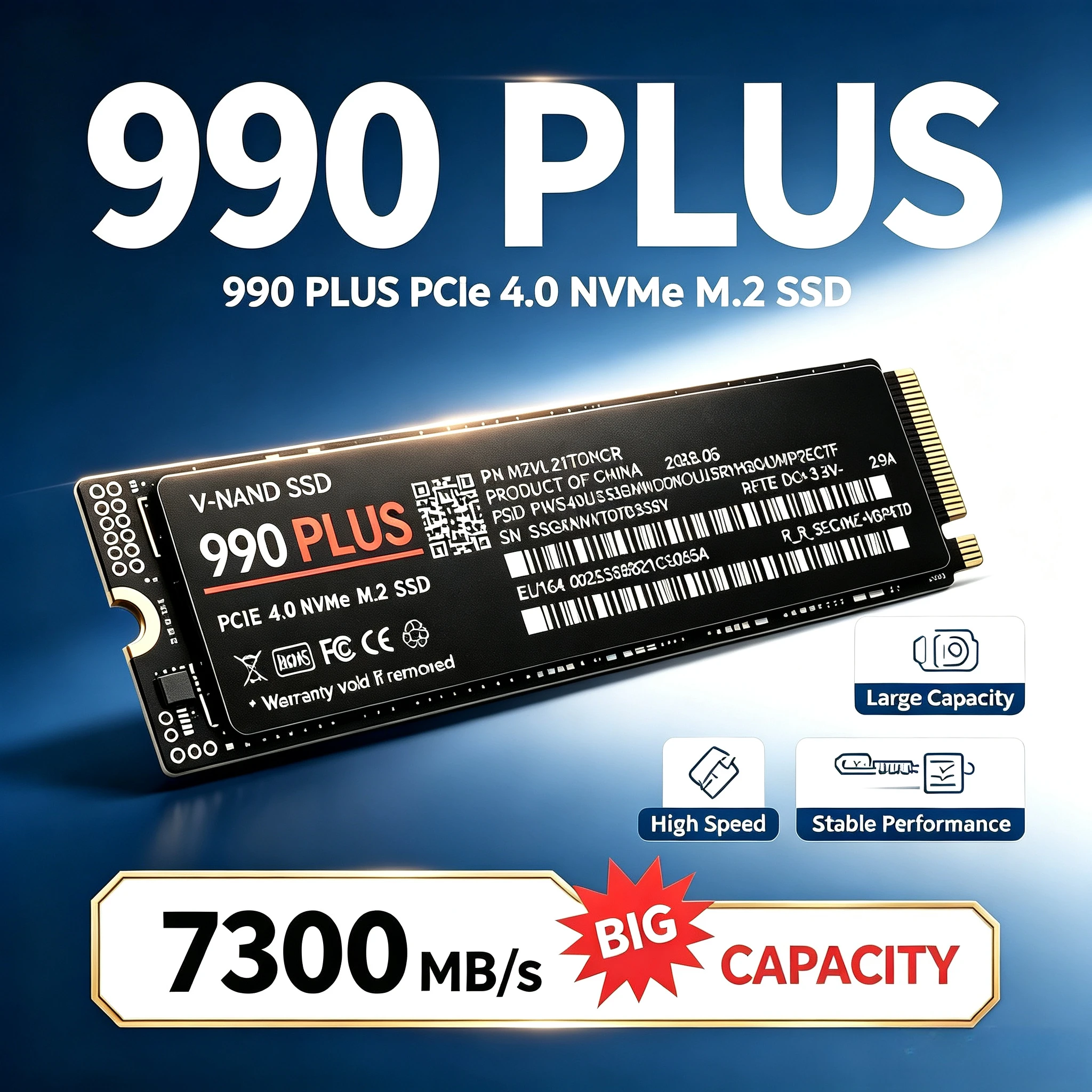 NEW 990 Plus M.2 NVMe PCIe 4.0 - огляд і ціна M.2 Nvme 4Tb Pcie 4.0 Ssd