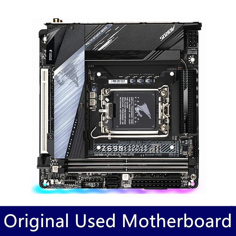 Gigabyte Z690I AORUS ULTRA LIT - огляд і ціна Lga 1700 Ddr5 Itx Motherboard