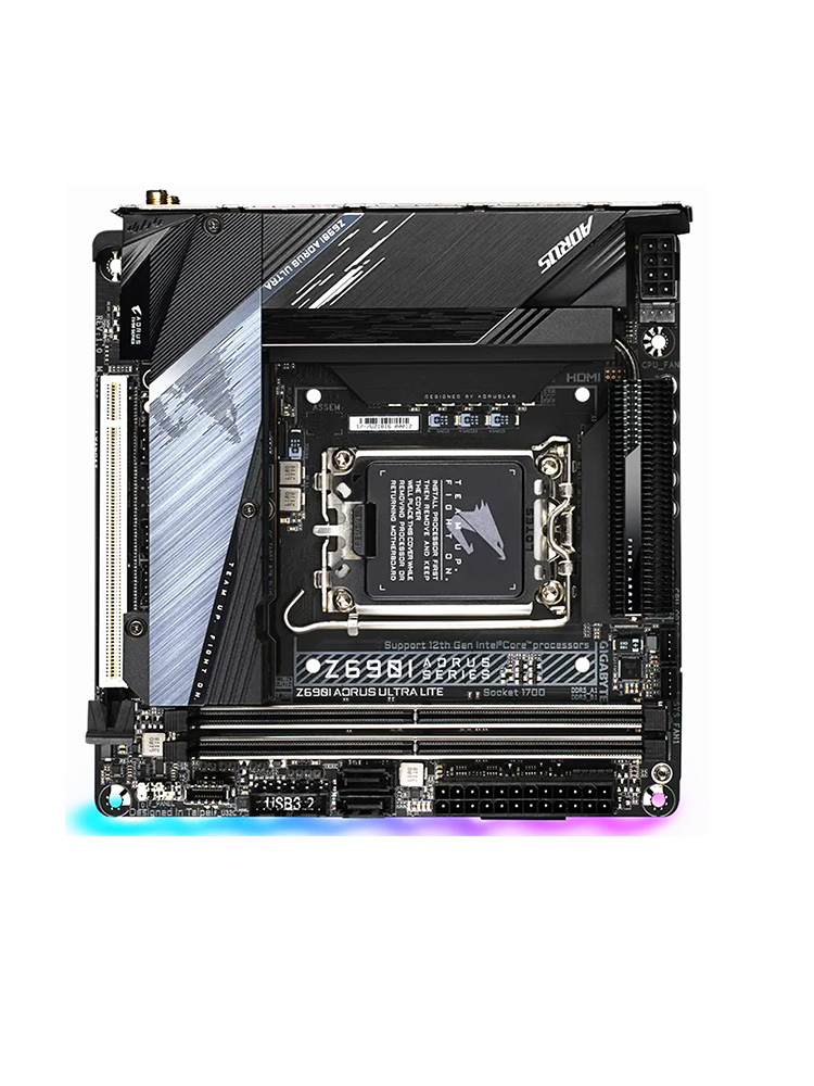 Gigabyte Z690I AORUS ULTRA LIT - огляд і ціна Lga 1700 Ddr5 Itx Motherboard
