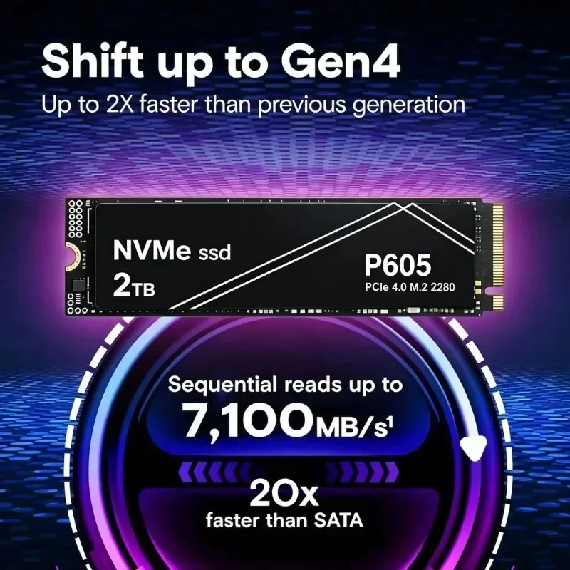 PCIe 4.0 M.2 2280 Internal Dri - огляд і ціна M.2 Nvme 4Tb Pcie 4.0 Ssd