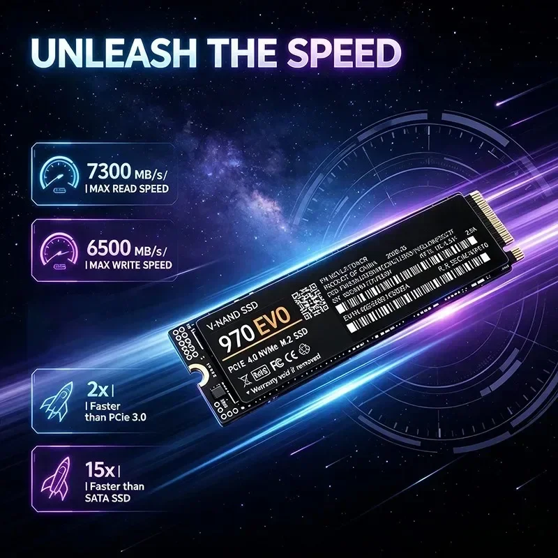 970 EVO NVMe M.2 2280 SSD PCIe - огляд і ціна M.2 Nvme 4Tb Pcie 4.0 Ssd