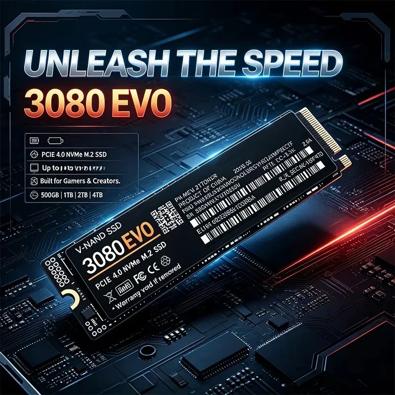 3080 EVO 1TB 2TB 4TB M.2 NVMe  - огляд і ціна M.2 Nvme 4Tb Pcie 4.0 Ssd