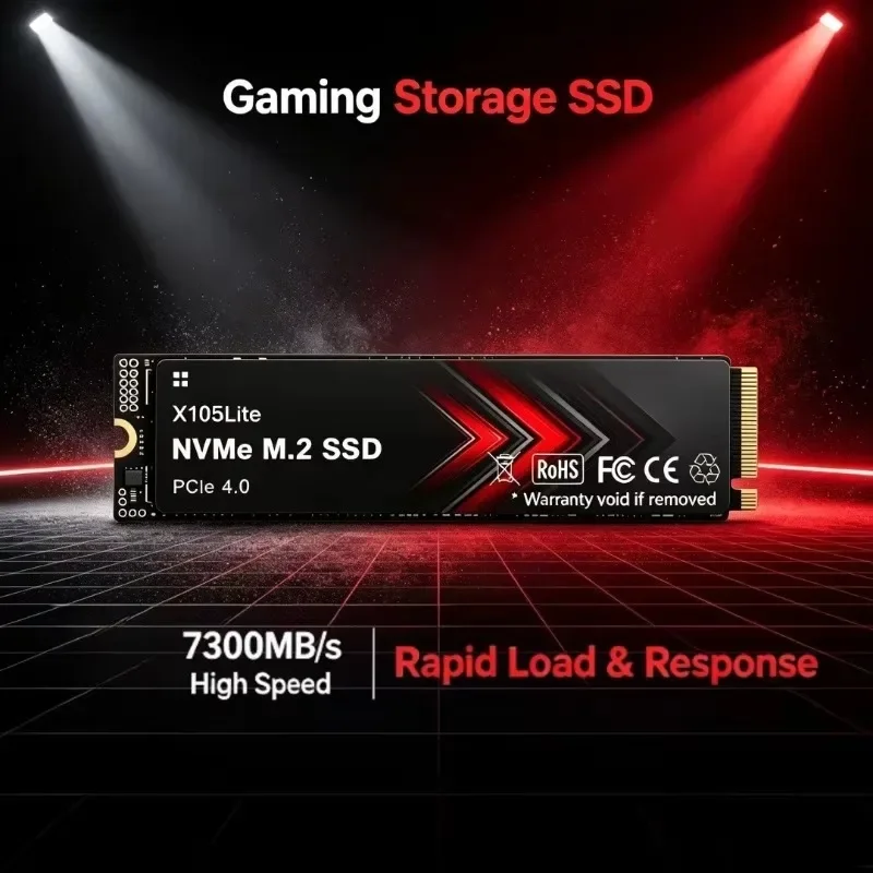 Brand New X105Lite NVMe SSD M. - огляд і ціна M.2 Nvme 4Tb Pcie 4.0 Ssd