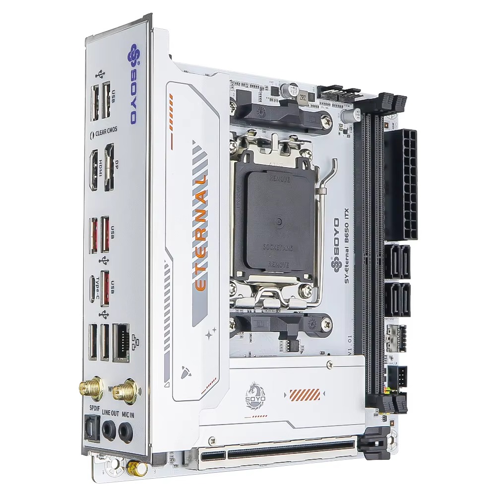 SY- B650ITX WIFI6  AMD Mini Mo - огляд і ціна B650 Itx Motherboard Wifi