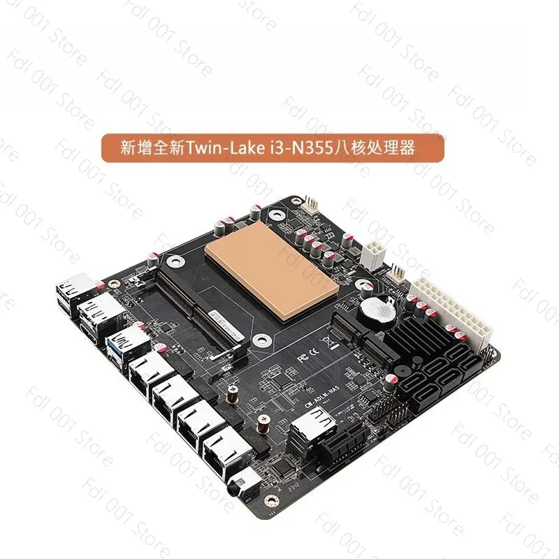 NAS Motherboard N5105 8505 N10 - огляд і ціна Nas Motherboard N100 6 Sata